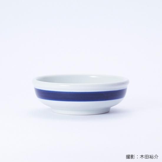 白青 中鉢(縞柄・細)【砥部焼】