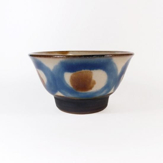 ノモ陶器製作所 (野本周)|3.5寸マカイ(お茶碗) コバルト 【やちむん】