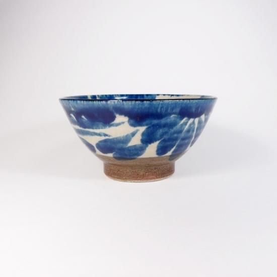 やちむん與那城 (與那城 徹)|3.5寸マカイ(お茶碗) 重ね焼き 【やちむん】