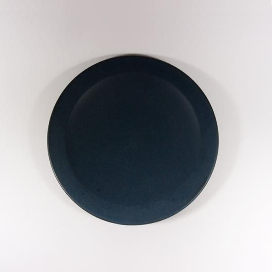 KANEAKI SAKAI POTTERY flat 5plate(コバルト)