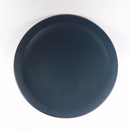 KANEAKI SAKAI POTTERY flat 7plate(コバルト)