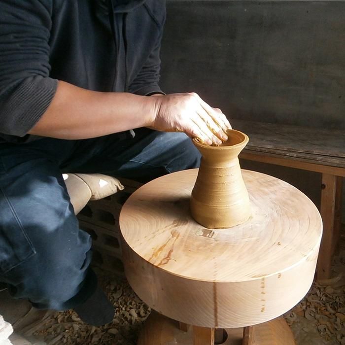 後藤竜太 出身地でもある益子町で器作りに励んでいる