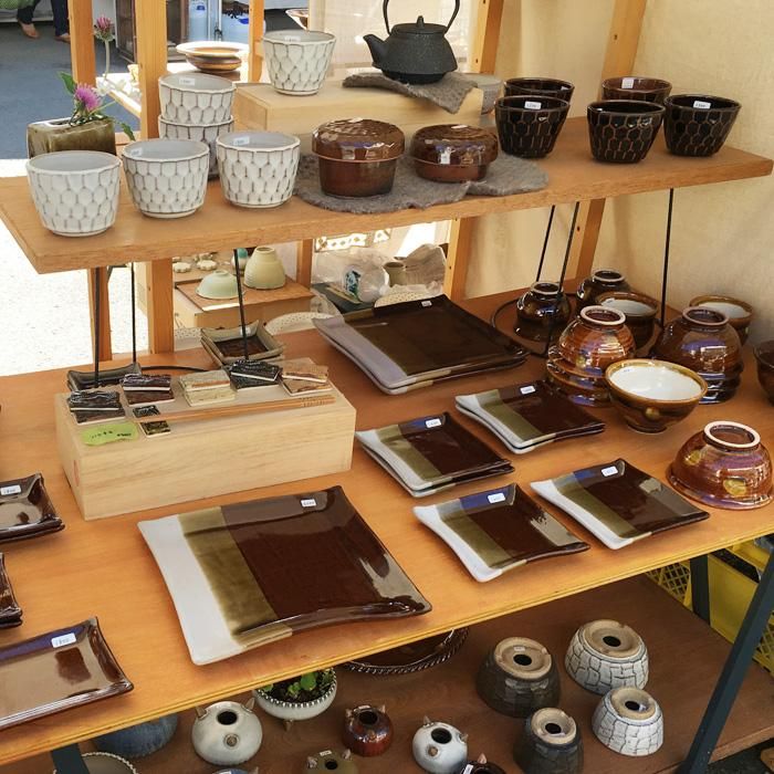 比呂 益子陶器市にも毎年出店