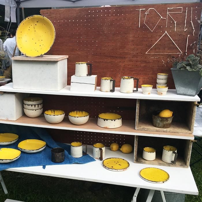 鳥居あい 陶器市などのイベントにも出展し活躍しています